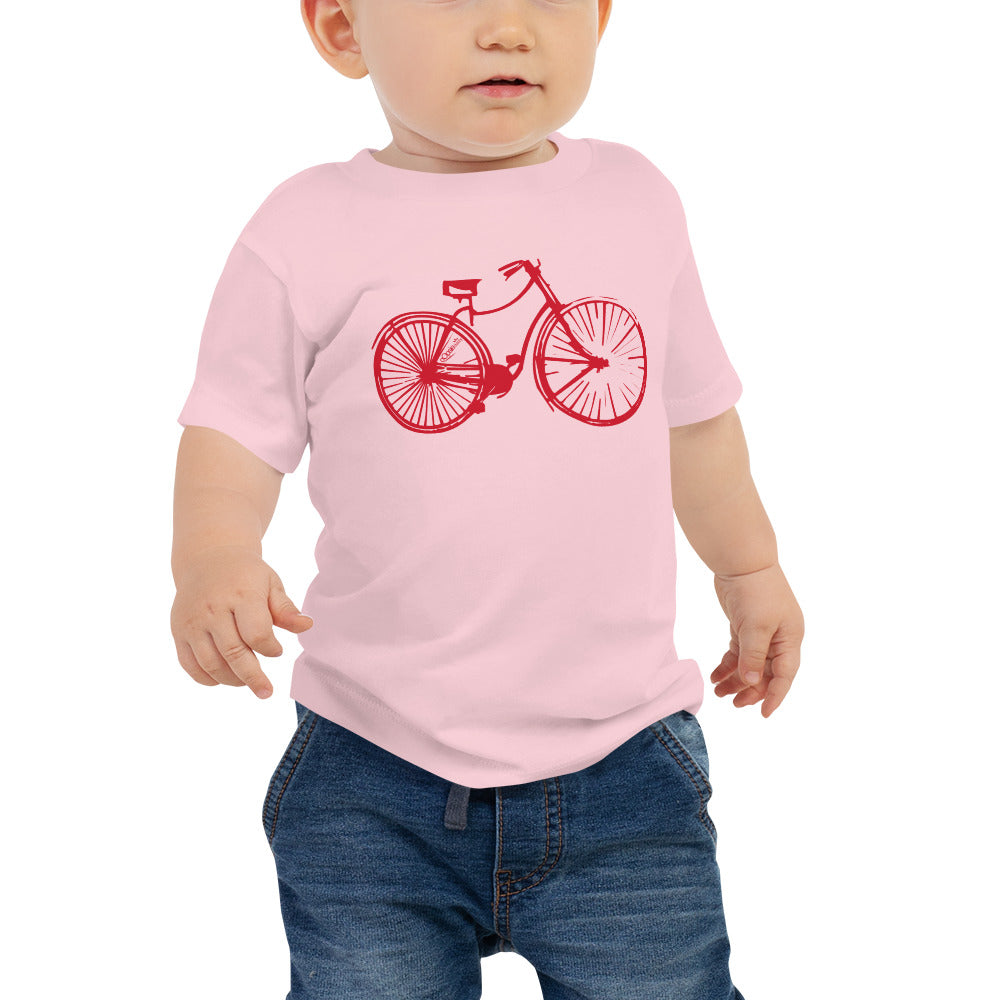 OopsieDaizy: Bicycle ~ Baby Jersey Short Sleeve Tee