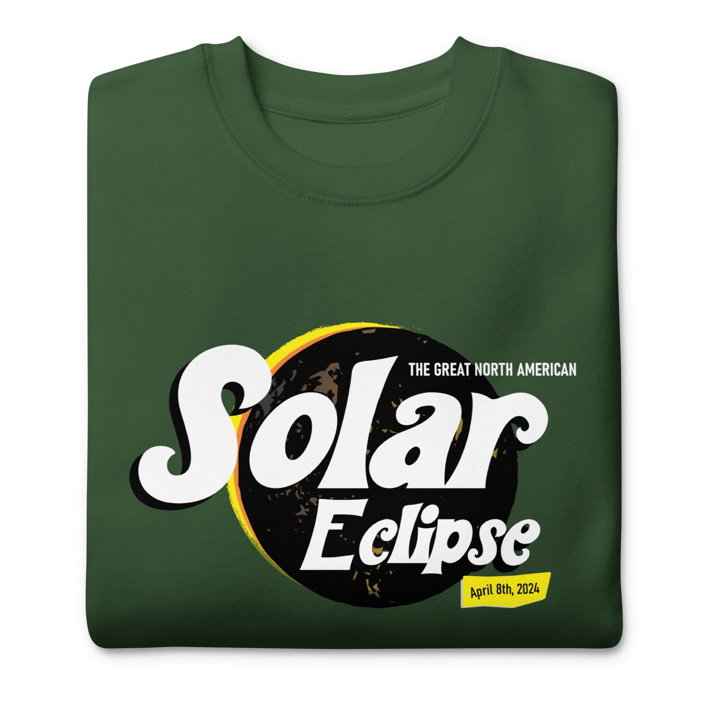 Solar Eclipse 2024 Premium Sweatshirt